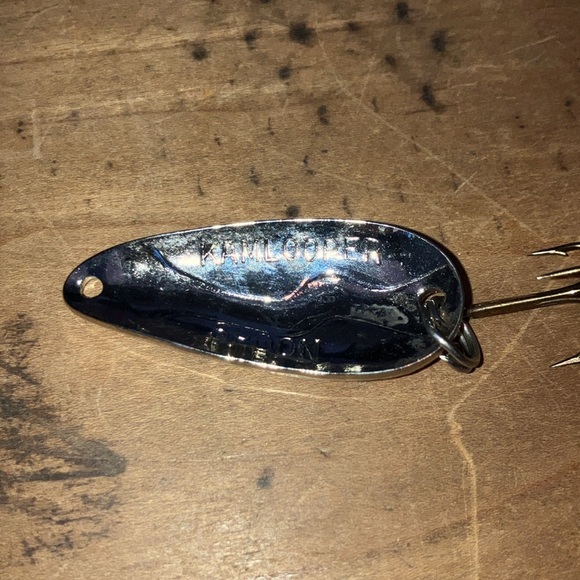 Vintage ACME Kamlooper spoon Fishing lure /  Hooks - Picture 6 of 7